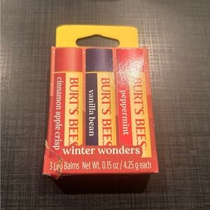 Burt's Bees Festive Lip Balm Trio